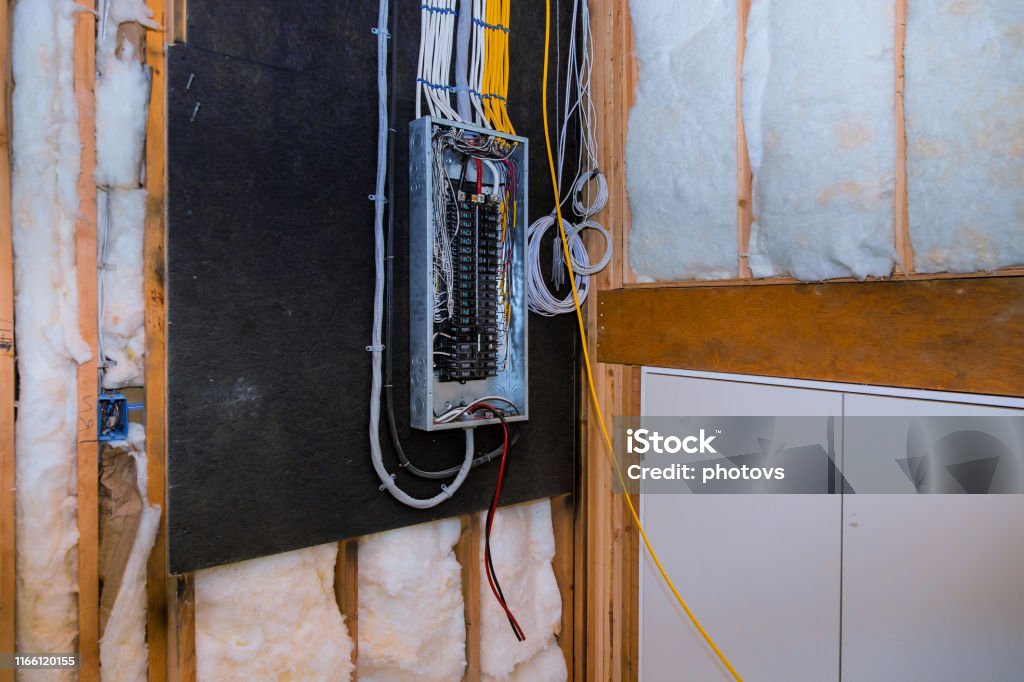 residential electrical panel or home electrical equipment