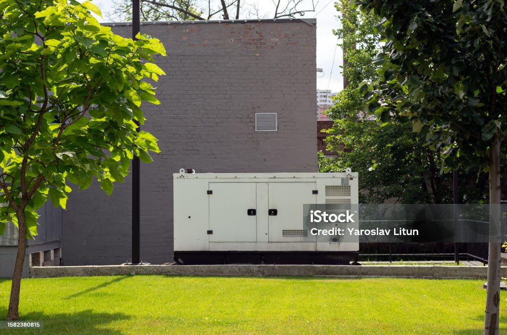 outdoor standby generator unit