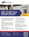 Commercial Electrical Services Cut Sheet
