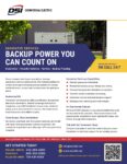 Generator Services Cut Sheet